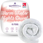 Warm Winter Nights Duvet by Slumberdown 15 Tog, Super King