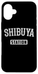 Coque pour iPhone 16 Plus Shibuya Gare de Tokyo Souvenir du Japon