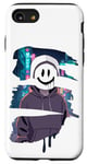 Coque pour iPhone SE (2020) / 7 / 8 Anime Urban Futurist Drip