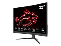 MSI Optix G32CQ4 31.5" 2560 x 1440 HDMI DisplayPort 165Hz