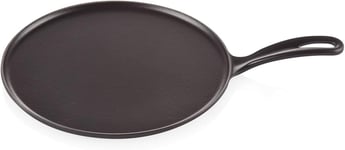 Le Creuset Enamelled Cast Iron Crepe Pan, With Long Lasting Enamel Coating and