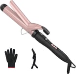 Pretfy Automatic Hair Curler, 1.25" Curling Tongs, 32mm Curling Iron Wand