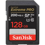 SanDisk SDXC Extreme Pro 200MB/s, UHS-I, 128GB muistikortti