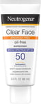 Neutrogena Clear Face Liquid Lotion Sunscreen for Acne-Prone Skin