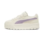 PUMA Women's Karmen II Sneaker, Frosted Ivory-Pale Plum, 5.5 UK