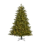 Black Box Trees Cottage Sapin de Noël Artificiel avec éclairage LED - H230 x Ø165 cm - Vert