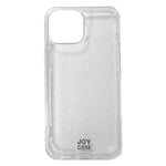 iPhone 13 Mini Joy Case Flexibelt Plast Skal med Glitter - Genomskinlig / Silver