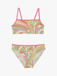 Accessorize Kids' Swirl Bikini Set, Multi