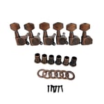 6 Pcs Guitar Tuners Guitar Tuning Pegs Tuners Machine Knobs Square Handle1608