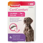 Beaphar CaniComfort® - Collier apaisant à Base de phéromones pour Chien - Réduit Le Stress et Les comportements indésirables sans Somnolence - jusqu'à 4 semaines - 1 Collier de 65 cm