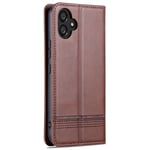 AZNS Samsung Galaxy A05 4G etui - Brun