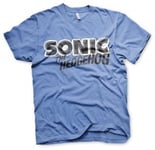 Hybris Sonic The Hedgehog Classic Logo Tee (DarkGrey,M)