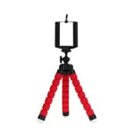 Trépied pour trépied de téléphone monopode Selfie bâton à distance pour Smartphone Iphone trépied pour support de téléphone portable compatible Bluetooth - Type Red Tripod