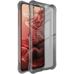 IMAK Motorola Moto G35 5G skal - Transparent/Svart