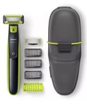 Philips OneBlade Face & Body Beard Stubble Trimmer Clipper Shaver - QP2620/65