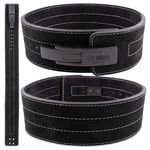 C.p. Sports Powerlifting Lever Belt Black Xs