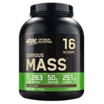 Optimum Nutrition Serious Mass Protein Powder High Calorie Mass Gainer with Vitamins, Creatine and Glutamine, Chocolate, 8 Servings, 2.73 kg, Packaging May Vary