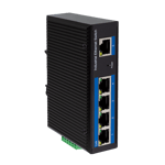 LogiLink Industrial Gigabit Ethernet Switch, 5-Port 10/100/1000 Mbps