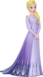 Bullyland Walt Disney, Frozen 2, Elsa with Purple Dress, Toy Figure with Details