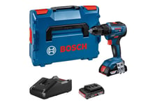 Bosch GSR 18V-45 Professional - bor/driver - ledningfri - 2-hastigheders - 2 batterier, inkluderet oplader