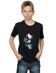 DC Comics Boys Lobo Portrait T-Shirt Black 9-11 Years