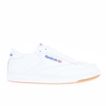 Reebok Mens Classics Club C 85 Trainers in White material_Leather - Size UK 7.5