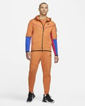 Nike Sportwear Tech Fleece Windrunner Tracksuit Sz L Hot Curry/Rush Pink CU4489