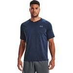 Under Armour Mens Tech 2.0 V-Neck Short-Sleeve T-Shirt, Academy Blue (408)/Steel, XX-Large Tall