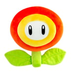 Club Mocchi Mocchi Super Mario Brothers Fire Flower Mega Plush Toy - 15" Officia