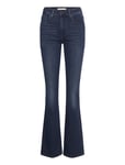 LEVI´S Women 725 High Rise Bootcut Lots Of Marinblå