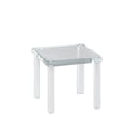 Glas Italia - NES04 Nesting Low table, Transparent Glass, Legs: Blown Glass - Småbord & sidebord - Ronan & Erwan Bouroullec - Rød - Glass