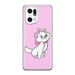 ERT GROUP Coque de téléphone Portable pour Oppo Find X5 Pro Original et sous Licence Officielle Disney Motif Marie 007 Parfaitement adapté à la Forme du téléphone Portable, Coque en TPU