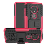 Motorola Offroad Moto G7 Plus kuoret - Ruusu Pinkki