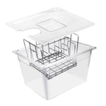 Sous Vide Cooker Machine 11L Container with Stainless Steel Rack Detachable5323