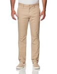 Tommy Hilfiger Men's Bleecker Essential Twill Slim Fit Chinos, Beige (Beige), 31W/30L