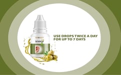 KNOXZY Olive Oil Ear Drops for Wax Removal 10ml, Ear Care Oil for Kids Adults UK