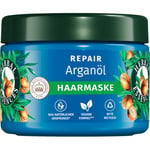 Herbal Essences Repair Masque capillaire à l'huile d'argan 300 ml Des cheveux abîmés aux cheveux plus souples et brillants, soin intensif, avec ingrédients d'origine naturelle, végétalien