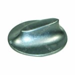 Genuine Dryer Knob Silver for Indesit Washing Machines