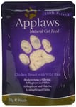 Applaws Cat Food Pouch Chicken And Rice, 70g, Pack Of 12