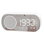 LED Digital Alarm Clock with FM Radio and Bluetooth Speaker, 3 Levels2154