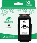 540Xl Cartouches D'Encre Remanufacturées Pour Canon Cartouche 540 Xl Pixma Mg3650 Mg4250 Mg3600 Mg3550 Mg3250 Mg250 Mg2150 Mg2250 Mx475 Mx470 Mx535 Mx375 Mx435 Ts5150 Ts5151 Imprimante