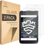 Mr.Shield Verre Trempé compatible avec Samsung Galaxy Tab Active 3 T570 [Lot de 2] Film Protecteur d'écran Vitre Protecteur 9H Dureté