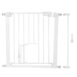 Pets Dog Cat Baby Safety Gate Adjustable Fence Protable Guard Net Stairs Door