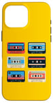 iPhone 16 Pro Max Cassette Tapes Nostalgic Rewind Mixtapes Case