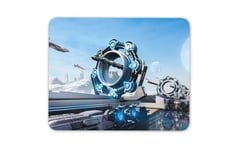 Alien Hyper Loop Space Train Mouse Mat Pad - Cool Sci Fi Gift Computer #14101