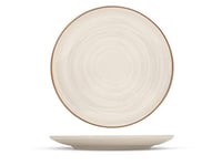 H&H 1536501 Assiette plate Stoneware Coupe Goji 26 cm