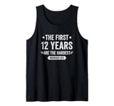 12 Year Wedding Anniversary Married Couples 12th Anniversary Tank Top