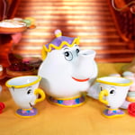 Disney Beauty and The Beast Mrs. Potts & Chip Ceramic Premium Teapot