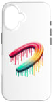 iPhone 16 Dripping Paint Boomerang Thrower Boomerangs Case