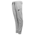 Nike Joggebukse NSW Tech Fleece 24 - Grå/Sort Barn, størrelse M: 137-147 cm